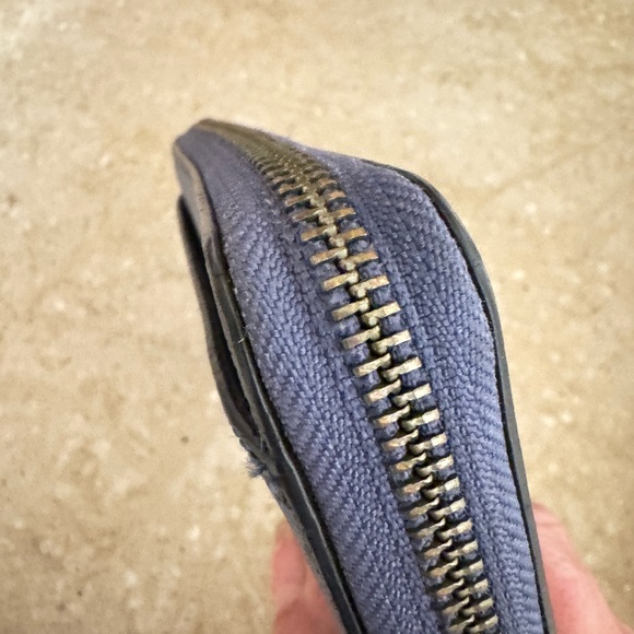 Coach F53426 Star Canyon Quinn Limited Edition Black/Blue Leather Wallet - Picture 10 of 16